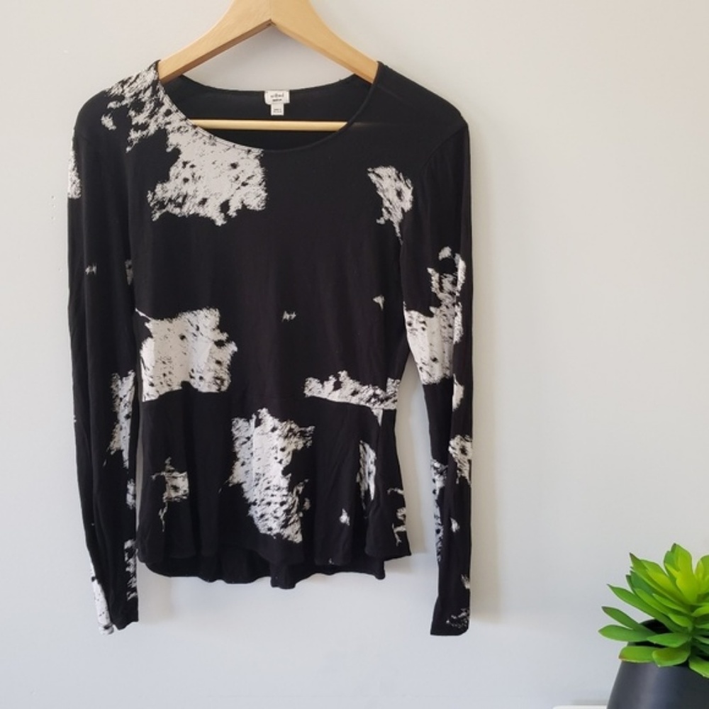 WILFRED peplum top